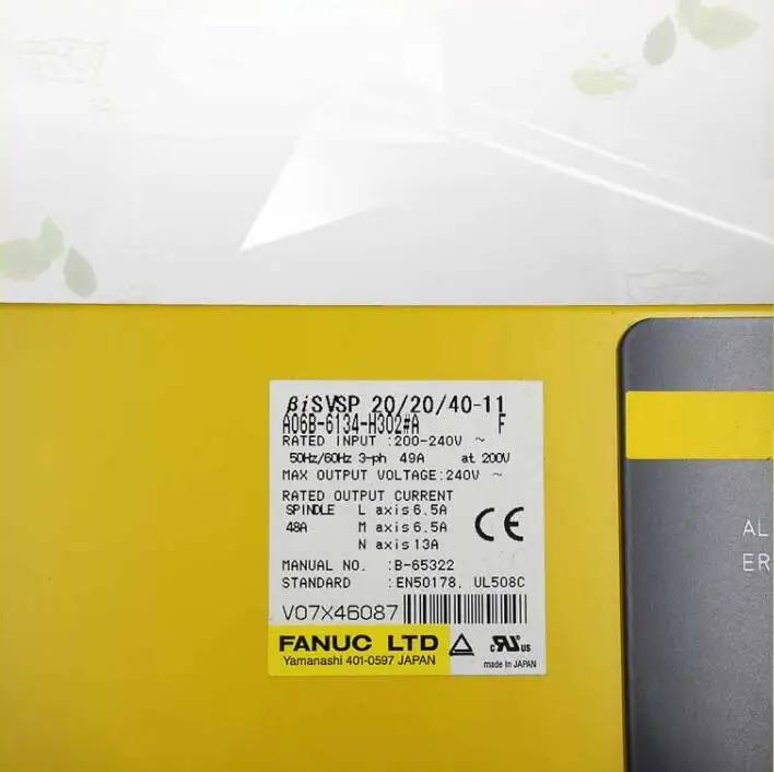 FANUC новый оригинальный сервопривод amplifie A06B-6134-H302 # A