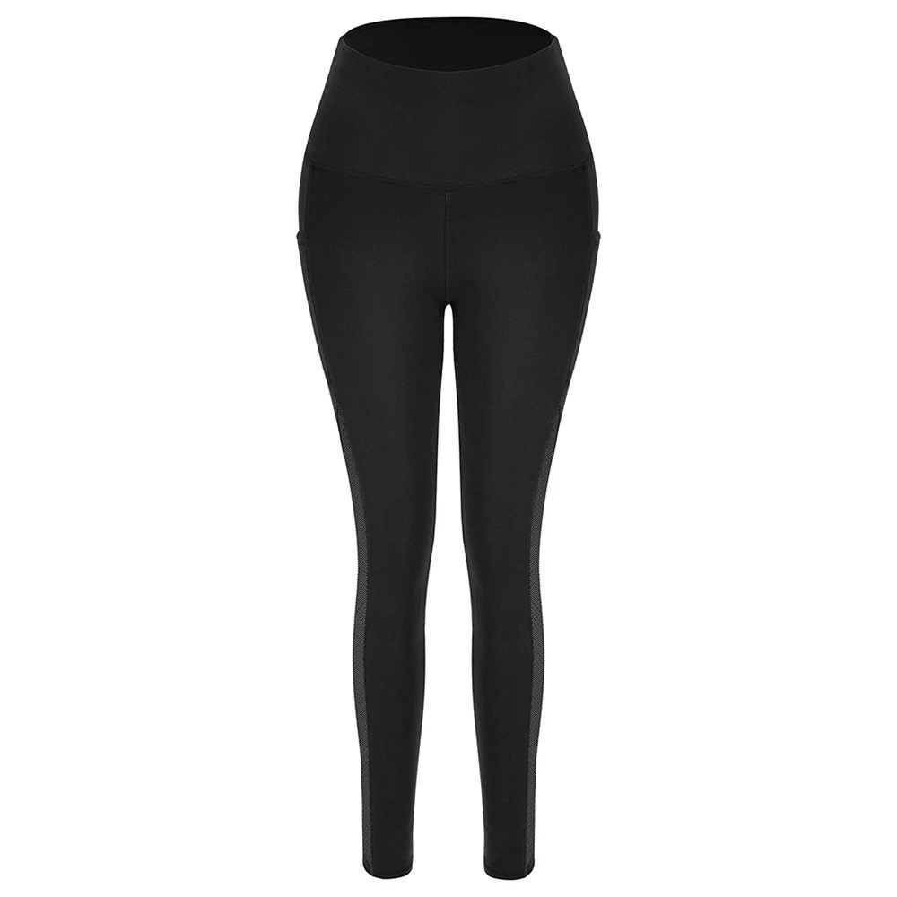 Women Yoga Pants Black Grey 