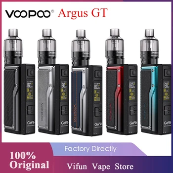 

Original VOOPOO Argus GT Kit 160W Argus GT TC Box MOD & 4.5ml PnP pod Tank Fit PnP-VM5 Pnp-Vm6 Coil E-Cigarette Vaporizer VS GEN