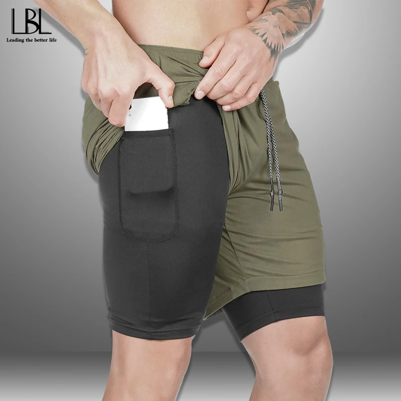 Casual Shorts Men Summer Breathable New Fashion Bodybuilding Boardshorts Male Built-in Pocket Steetwear Mens Short Trousers 2020 Casual Shorts Men Summer Breathable New Fashion Bodybuilding Boardshorts Male Built-in Pocket Steetwear Mens Short Trousers 2020