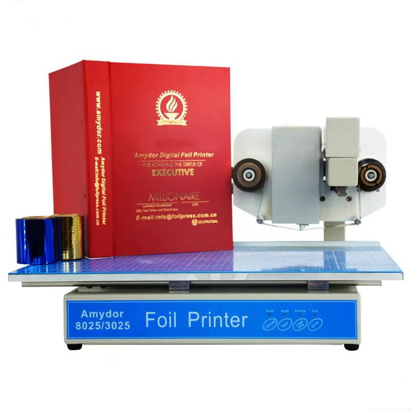 NDL-3025 цифровой горячего фольга лента принтер упаковочная лента для подарков печатная машина для штамповки
