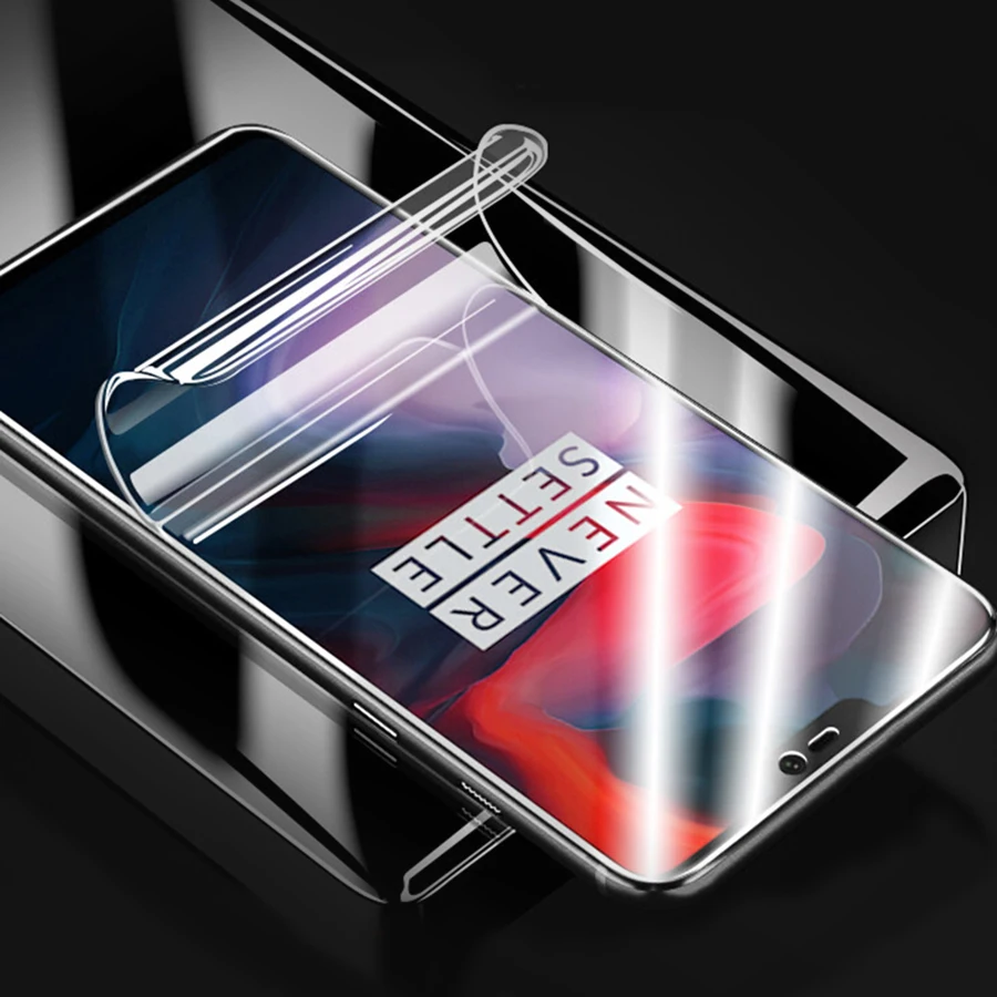 Для OnePlus 7, 7T Pro, 5G, 6 T, 6, 5, 5 T, полное покрытие, Защитная силиконовая пленка из ТПУ для One Plus, 7 Pro, 6 T, 6, 5, 5 T, гидрогель