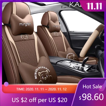 

KADULEE 1 PCS car seat cover For infiniti qx70 fx qx60 fx37 qx50 ex qx56 q50 q60 qx80 g35 accessories seat covers for seats
