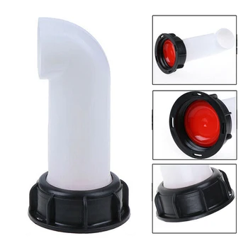 

1Pc Durable Water Tank Drain Tap Plastic IBC Tank Spout Outlet Tap Fitting Water Oil Fuel Pour Diesel Nozzle