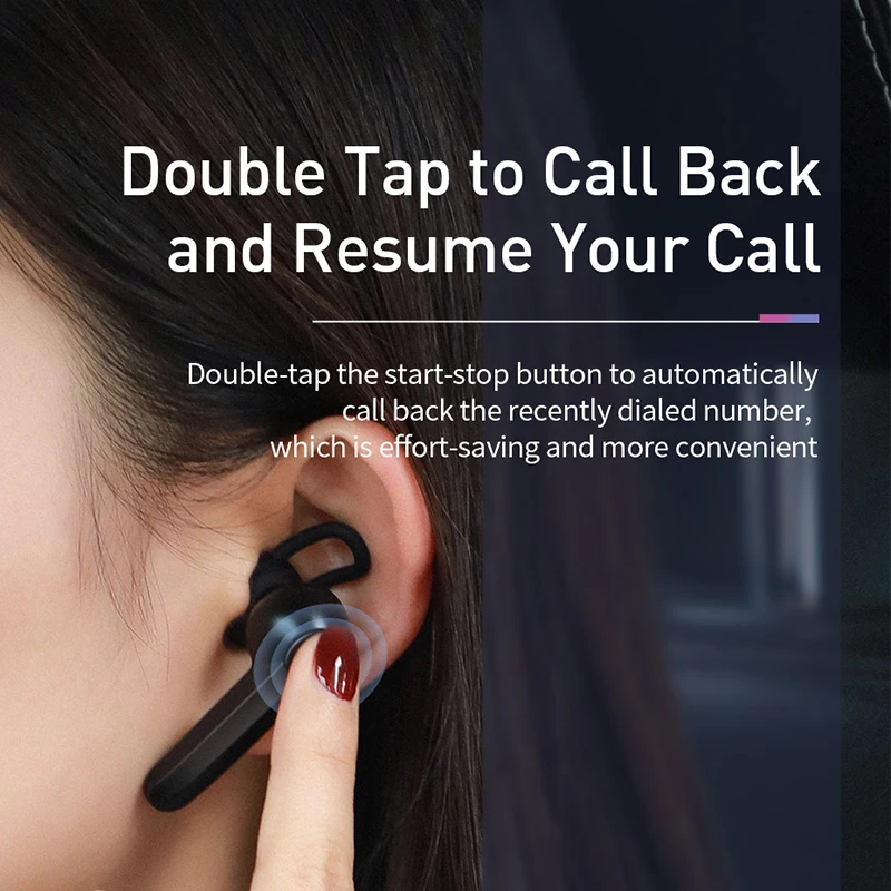 100 Official Original Baseus A05 Magnetic Charging Wireless Bluetooth Earphone Handsfree with Microphone Business USB Ear Hook