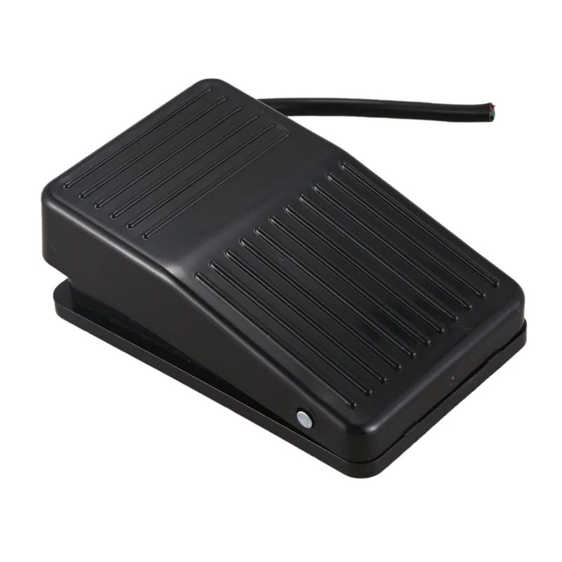 220V 10A SPDT нескользящий пластиковый мгновенный Электрический Переключатель педали