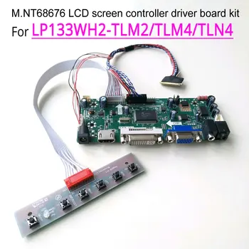 

For LP133WH2-TLM2/TLM4/TLN4 laptop LCD panel 13.3" VGA HDMI DVI 1366*768 M.NT68676 screen controller drive board LVDS 40 Pin kit