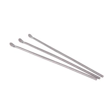 

2PCS Silver Blackhead Comedone Remover Acne Blemish with 3PCS EarPick Spoon Tool Clean Ear Wax Remover Curette Remover