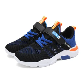 

Mudipanda Boys shoes 2019 autumn new big children's net shoes breathable summer 3-12 years old pupil shoes kids sports shoes