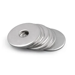 Large Size Oversized Stainless Steel Flat Washer - A2 - 70 304 - M6 25pcs