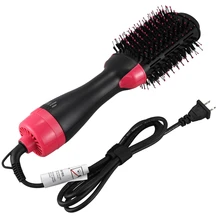 Одношаговый фен для волос и объем, манками Салон Горячие воздушные лопасти щетка для укладки генератор отрицательных ионов выпрямитель для волос бигуди