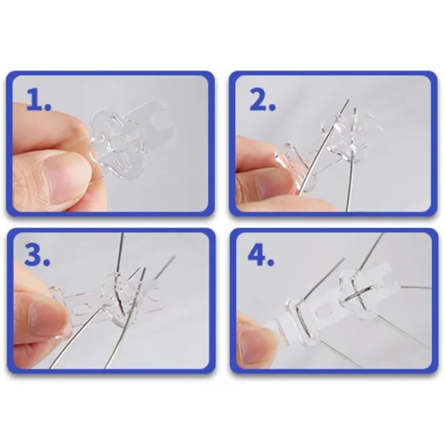 Műanyag Repelling Madár- És Galamb Tüskék Elrettentő Madár Rozsdamentes Acél Tüskés Csík Madárhegennyiség Megismételése A Galambhoz - Image 6