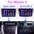Для Mazda 3 2004-2013 maxx axela android 9.0 Автомобильный DVD GPS Радио Стерео 1G 16G WIFI Бесплатная КАРТА Четырехъядерный 2 din Автомобильный мультимедийный плеер