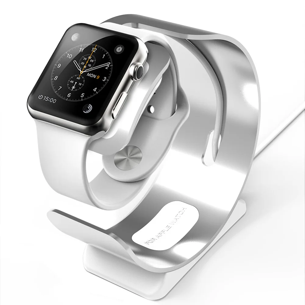 

Smart Watch Home Charging Stand Support Multifunctional Durable Accessories For Apple Convenient Bracket Phone Holder Dual Use