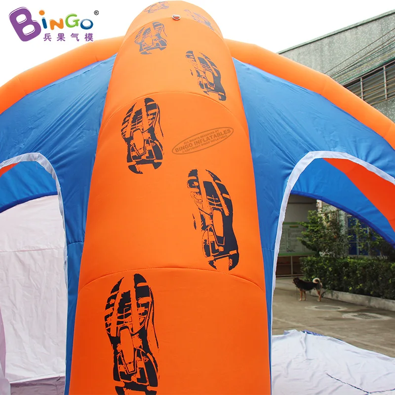 Free Shipping Digital Printed Inflatable 4 Legs Spider Tent Customized 6 Meters Blow up Tent for Advertising Toy 4