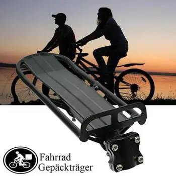 

Bicycle Telescopic Rack Mountain Bike Tail Rack Can Load Light Cargo Rear Seat Aluminum Hanger Equipment Accessories Quick Relea