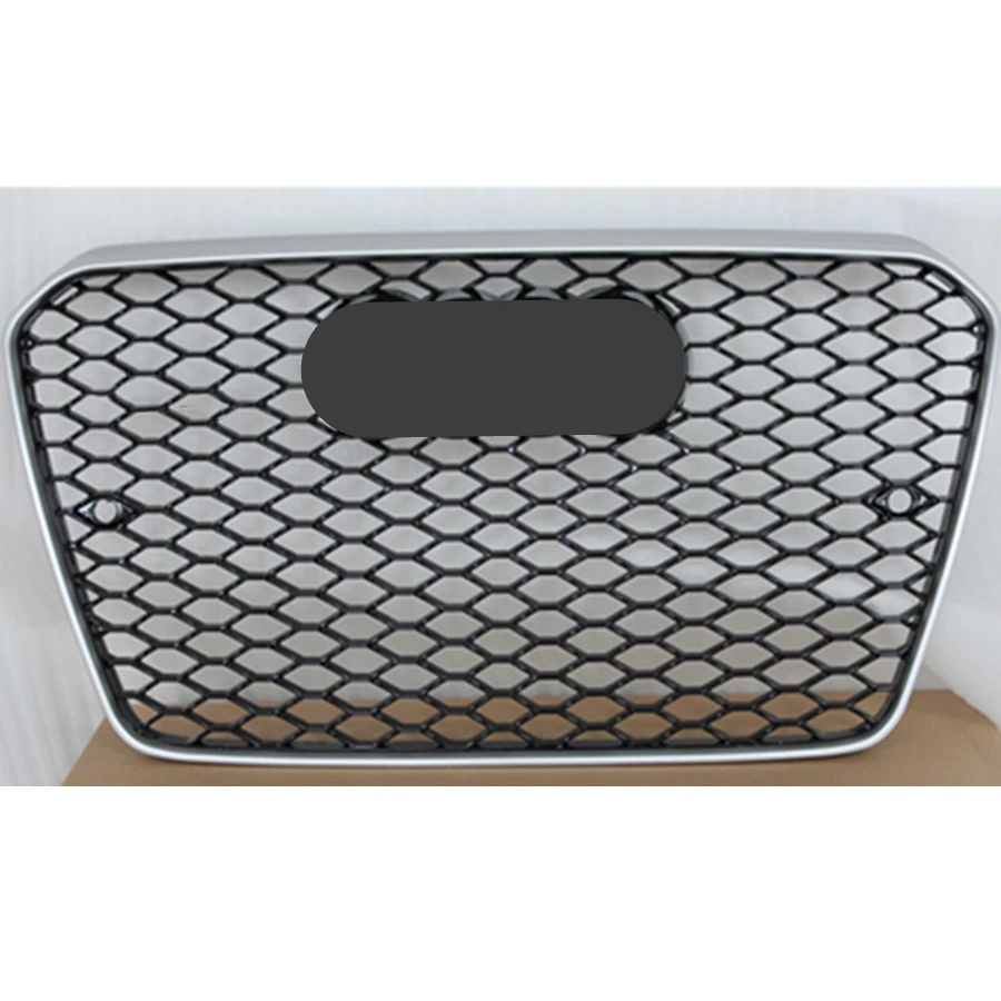 Для RS5 стиль Передняя Спортивная Шестигранная сетчатая сотовая бленда гриль
