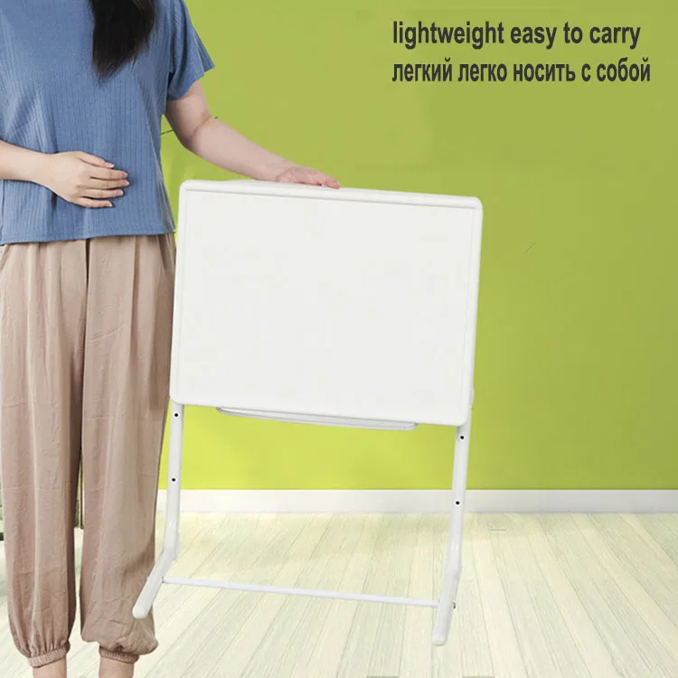 Plastic lazy table lift folding laptop table sofa side table simple bed desk bedroom home furniture small table