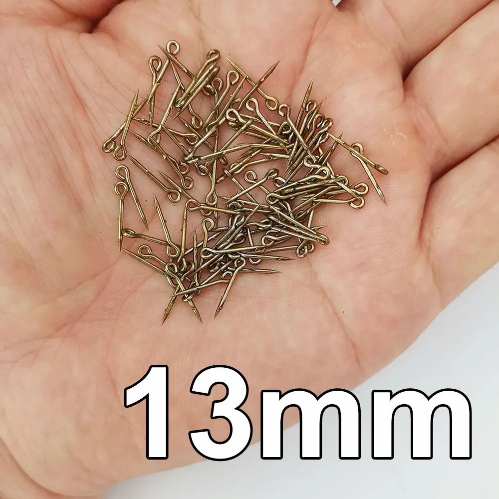 Fishing Tackle Metal Bait Spike Carp Fishing Hook Bait Sting Boilies Pin Spike Maggot Corn Ronnie Hair Rig Carp Feeder