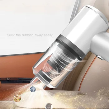 

For Home Vehicle Interior Cleaning Car Mini Vacuum Hight Power Cleaner Wet Dry Dual Used Auto Handheld Wireless Vacuumer