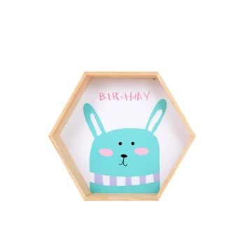 

Nordic Decoration Kids Room Wooden Shelf Storage Rack Clothes Hanger Wall Hanging Wood Beads Furniture Toys Baby Wooden Block