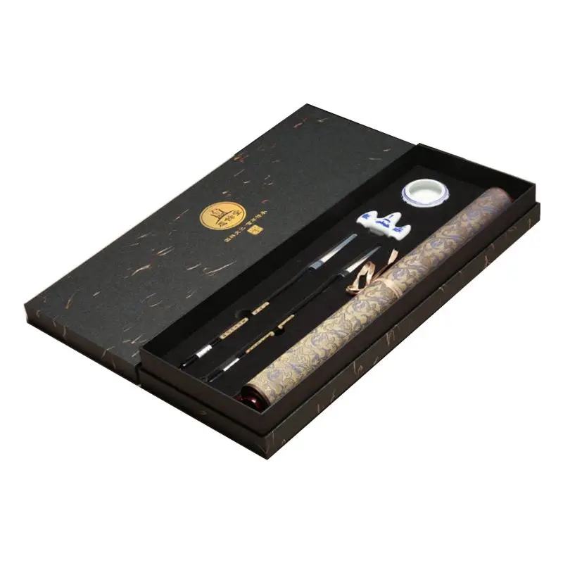 Reusable Chinese Calligraphy Magic Water Writing Cloth Brush Pens Copybook Set QX2B