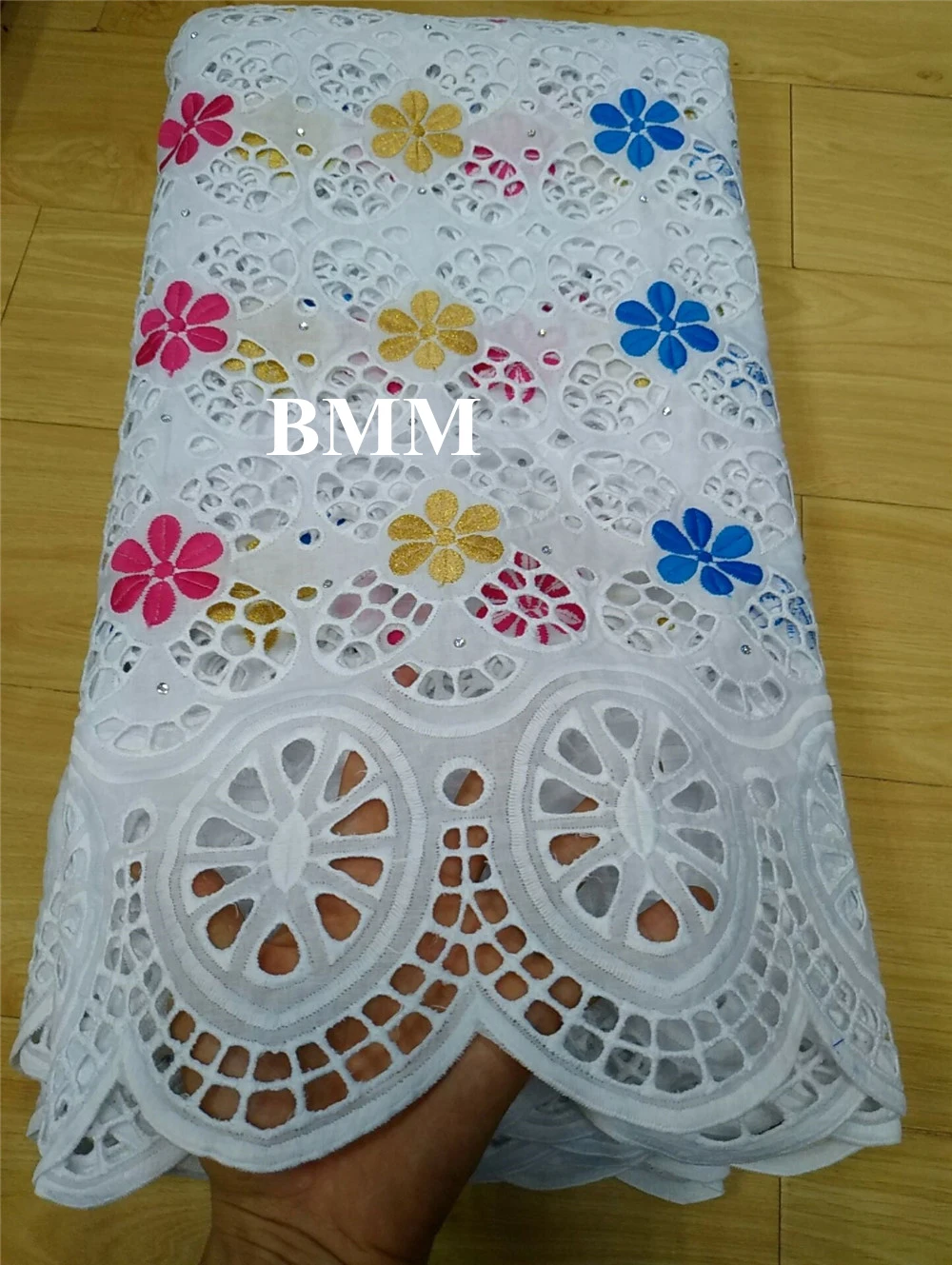 

swiss voile lace in switzerland high quality dry lace with stone tissu dentelle coton fabric nigerian formal dress 5yard/lot