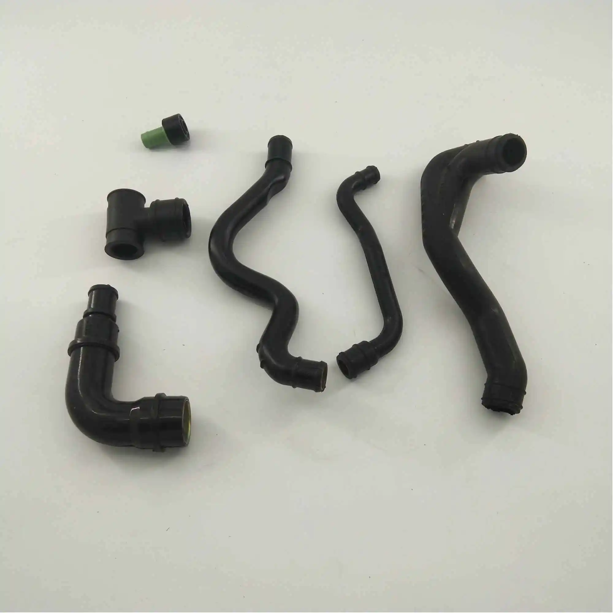 035103245G 06A103213AF 6pcs Engine Crankcase Breather Vent Hose Kit for Golf MK4 1.8T 1999 2000 2001 2002 2003