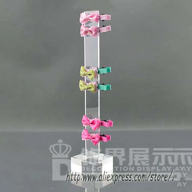 ClearAcrylicHairpinDisplayStandHeadwearHolderHairAccessories
