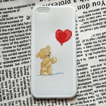 

032 Mobil Phone Cover Cellphone Shell Cases Housing Iphone Craft Cross Stitch Needlework Embroidery Counted Cross-Stitching Kit