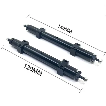 

120MM 140MM Metal Non-powered Rear Wheel Axle for 1/14 TAMIYA RC Truck Tractor Trailer Spare Parts