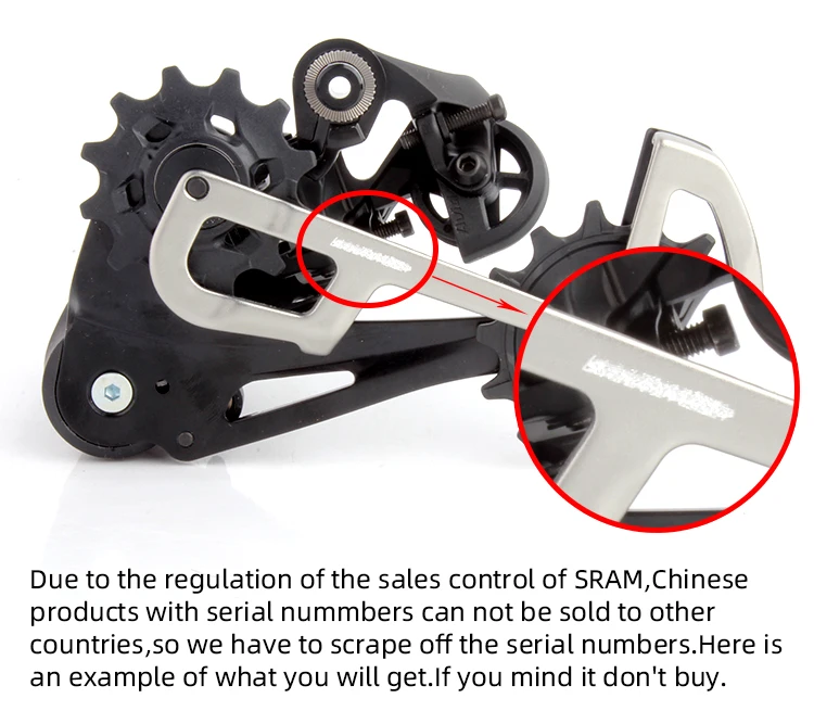 SRAM FORCE 1 Rear Derailleur 1x11 Speed Road Cross country