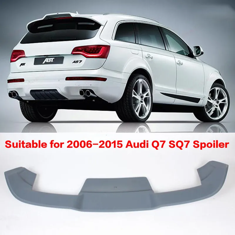 FOR Roof Spoiler Audi Q7 SQ7 20062015 High Quality Carbon Fiber Rear