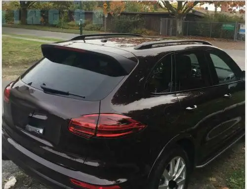 Алюминий для Porsche Cayenne 2011- черный багаж багажник на крышу рейка бар
