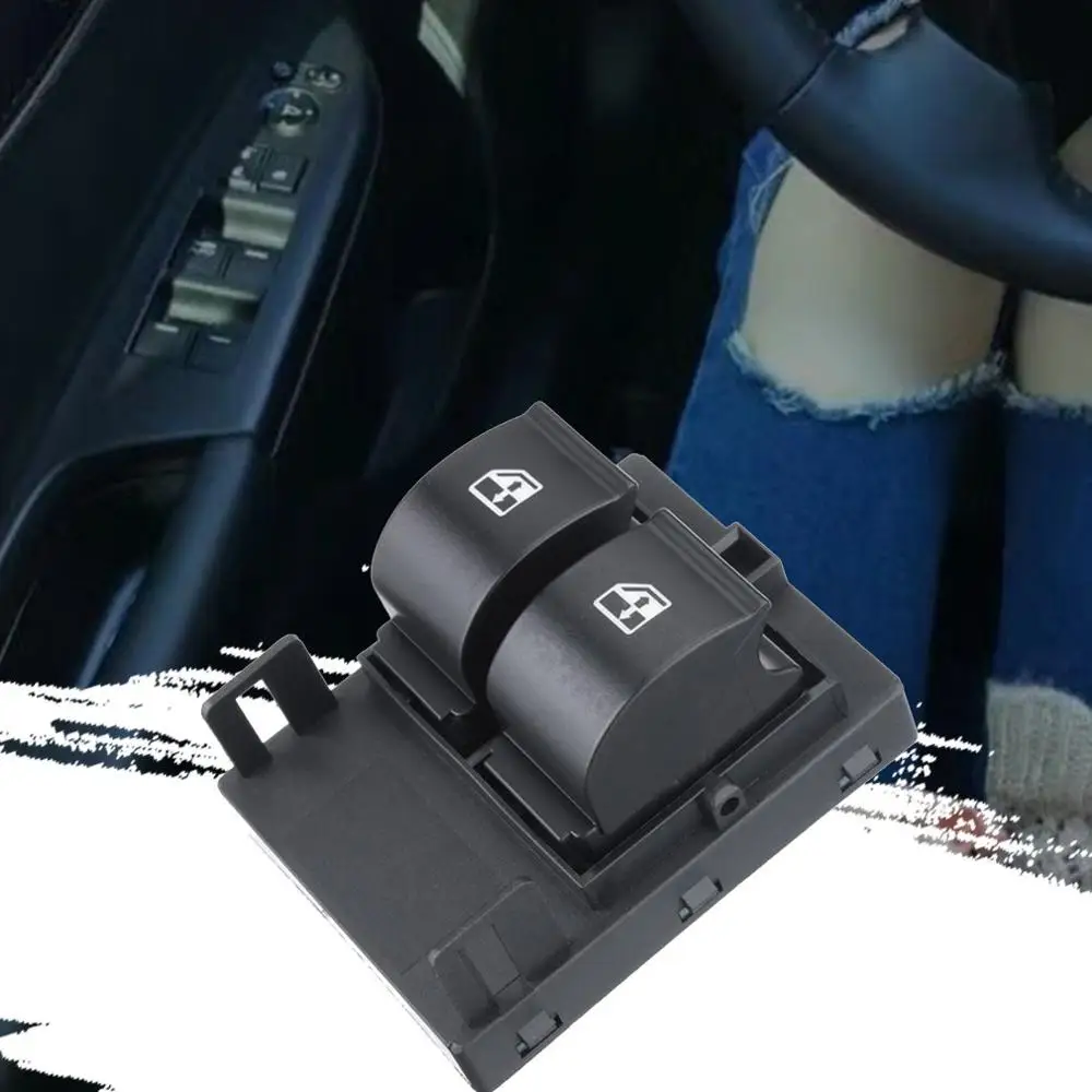 1x переключатель управления окном 8 Pin с рамкой для Fiat для peugeot для Bipper для Citroen прочный черный цвет портативный