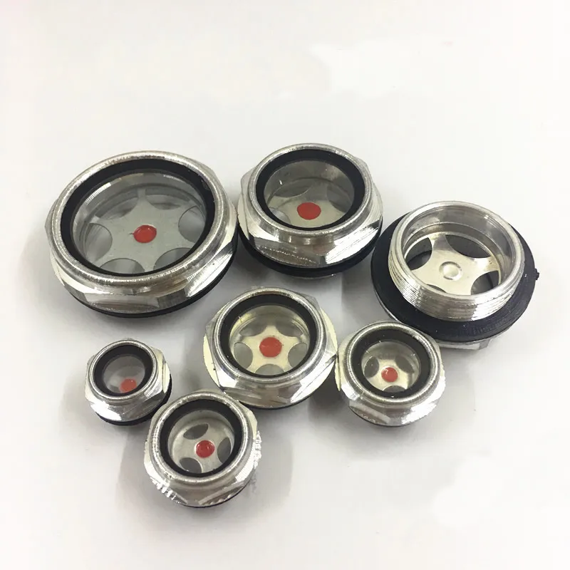 Уровня масла Стекло окно воздушный компрессор M10-M36 G3/8 &quotG1/2&quot G3/4 &quotG1&quot G1.2 &quotс