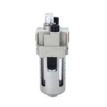 AL AF5000 6P PT SMC ручной дренажный Тип компрессионный Воздушный Фильтр Пневматический источник газа процессор два соединения масло-вода сепаратор