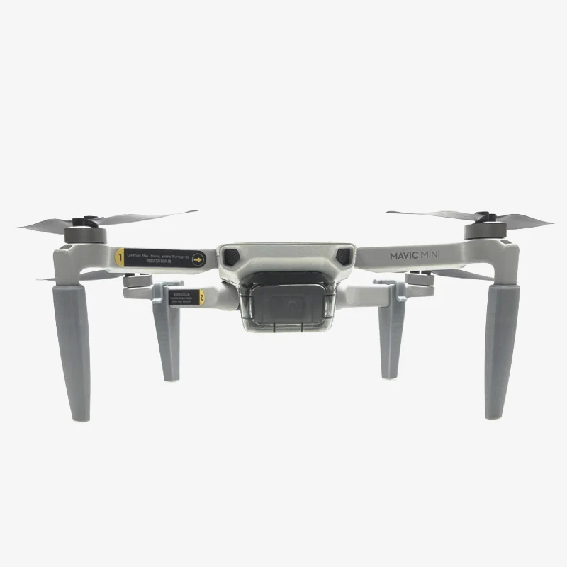 Buy mavic mini landing gear Extension leg Lens gimbal protection for dji osmo action camera accessories