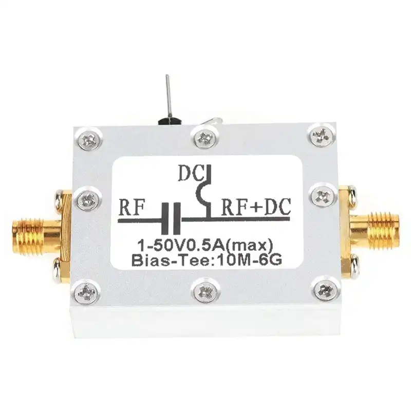 RF Biaser Bias Tee 10 МГц-6 ГГц радиочастотный коаксиальный усилитель с низким уровнем шума модуль для HAM Radio RTL SDR LNA