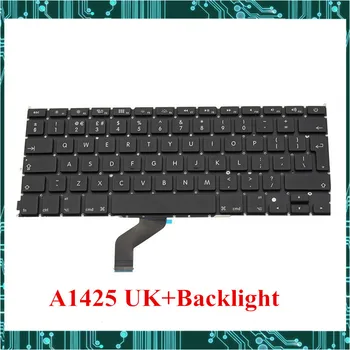 

New A1425 UK keyboard with Backlight For Apple Macbook Pro Retina 13" A1425 UK English Laptop keyboard 2012 2013 Year