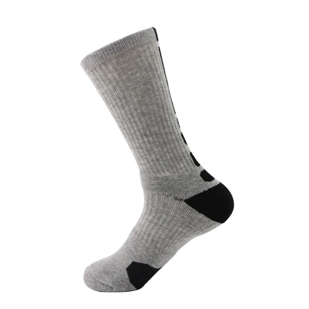 

5 Pairs Long Wear Resistant Daily Sport Socks Adults Shockproof Athletic Soft Anti Slip Basketball Sweat Absorb Autumn Running