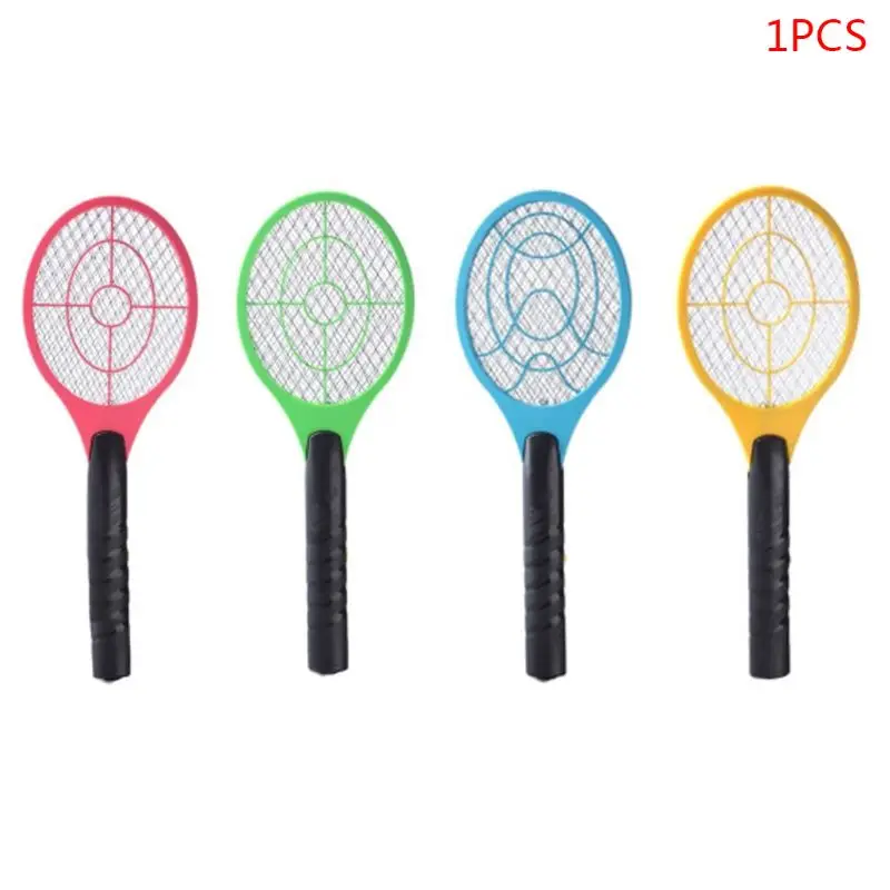 

Summer Electric Mosquito Swatter Cordless Battery Power Insect Fly Killer Handheld Bug Zapper Racket