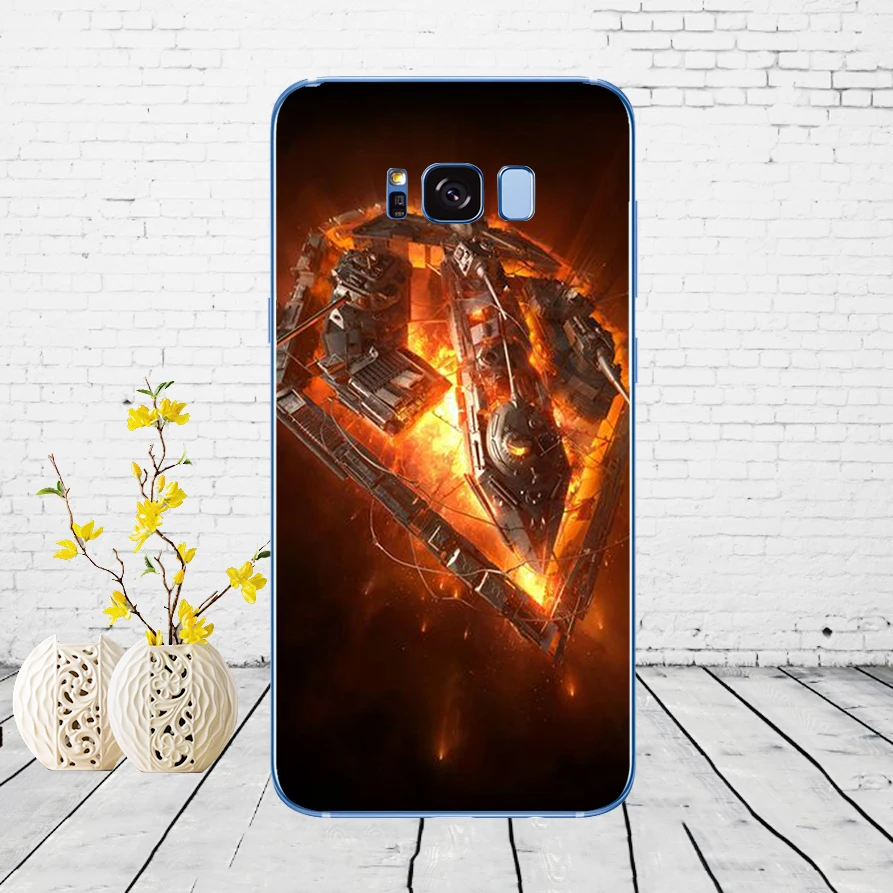 4 91DD world of tanks Мягкий силиконовый чехол для Samsung Galaxy S6 S7 edge S8 S9 S10 plus A70 A50 чехол - Цвет: 4