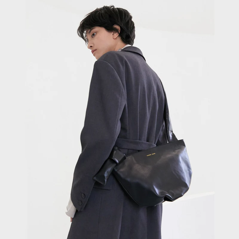 Женская Большая вместительная сумка Хобо, повседневная сумка через плечо из искусственной кожи кофейного и черного цвета, женская зимняя Новинка