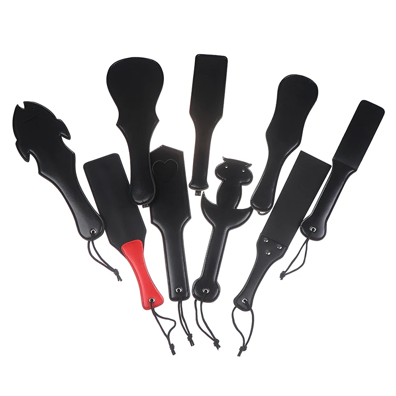 New Adult Sex Toys Roze PU Slave Bitch Set SM Verpats Me Paddle Beat Onderdanig Role Kinky Fetish Sweep Sluts Peddles | Красота и