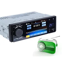 3006 4,1 дюйма 1 DIN Авторадио автомобильный Радио сенсорный экран MP5 плеер температура bluetooth FM AUX USB TF Поддержка заднего вида Carema