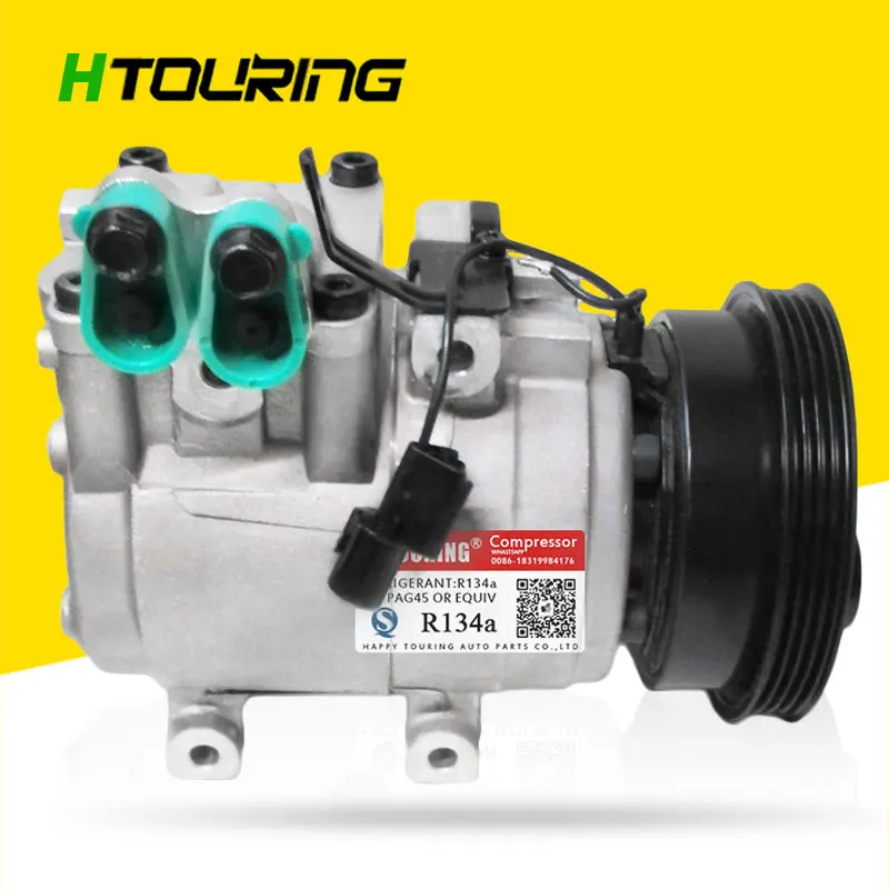 Для hyundai HS15 компрессор акцент hyundai accent 1998-2002 L4 1.5L компрессор 57188 9770122261 9770125000 9770122060 9770129510
