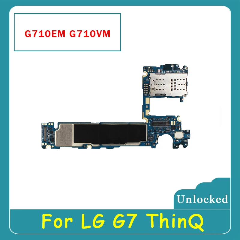 Материнская плата TDHHX для LG G7 ThinQ G710EM G710VM разборная материнская с полными