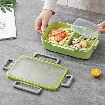 

Leak Proof Lunch Box Bento Boxes Portable For Kids School Office Outdoor Microwavable Food Container