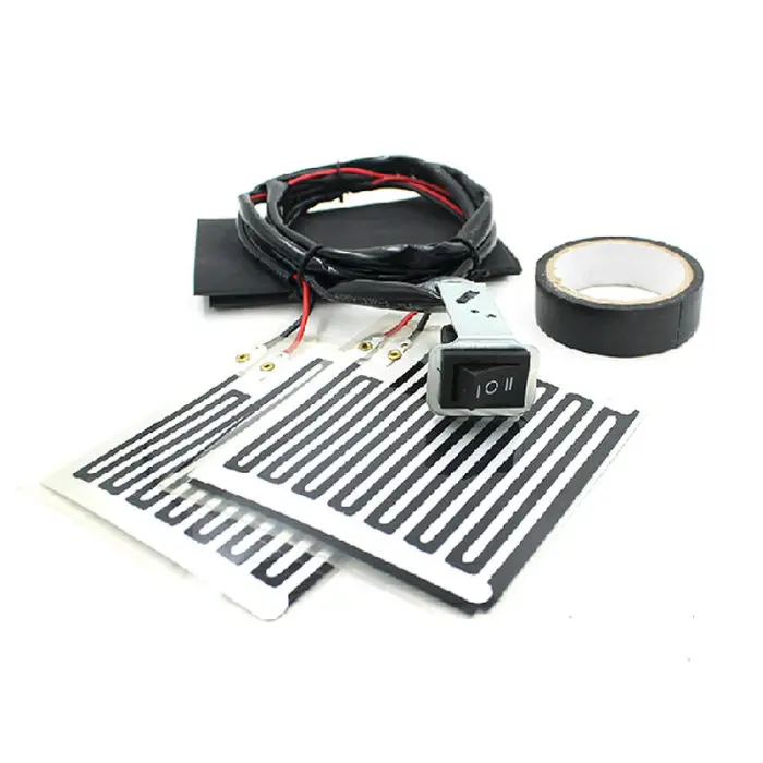 12V Универсальный мотоцикл руль теплый с подогревом ручка комплект колодки C44